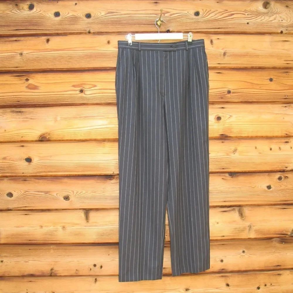 Vintage Bernard Zins Gray High Rise Pants